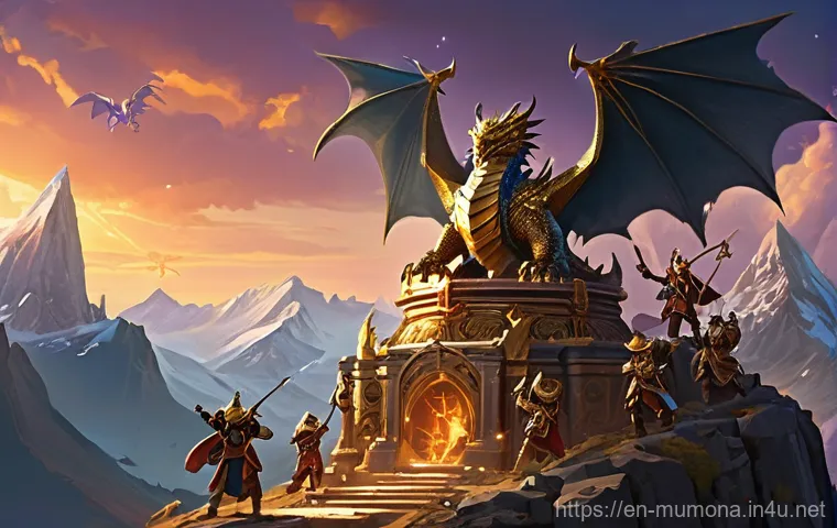 뮤 모나크 보스 타임 공략 - **"Hero's Preparation: Gear Check and Buffs"**
    A detailed, atmospheric image of a solo fantasy w...